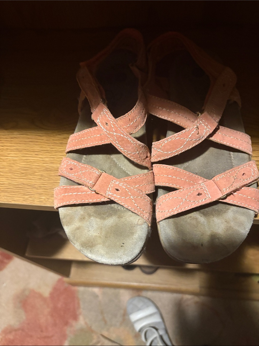 Earth Origins Coral Strappy Sandals